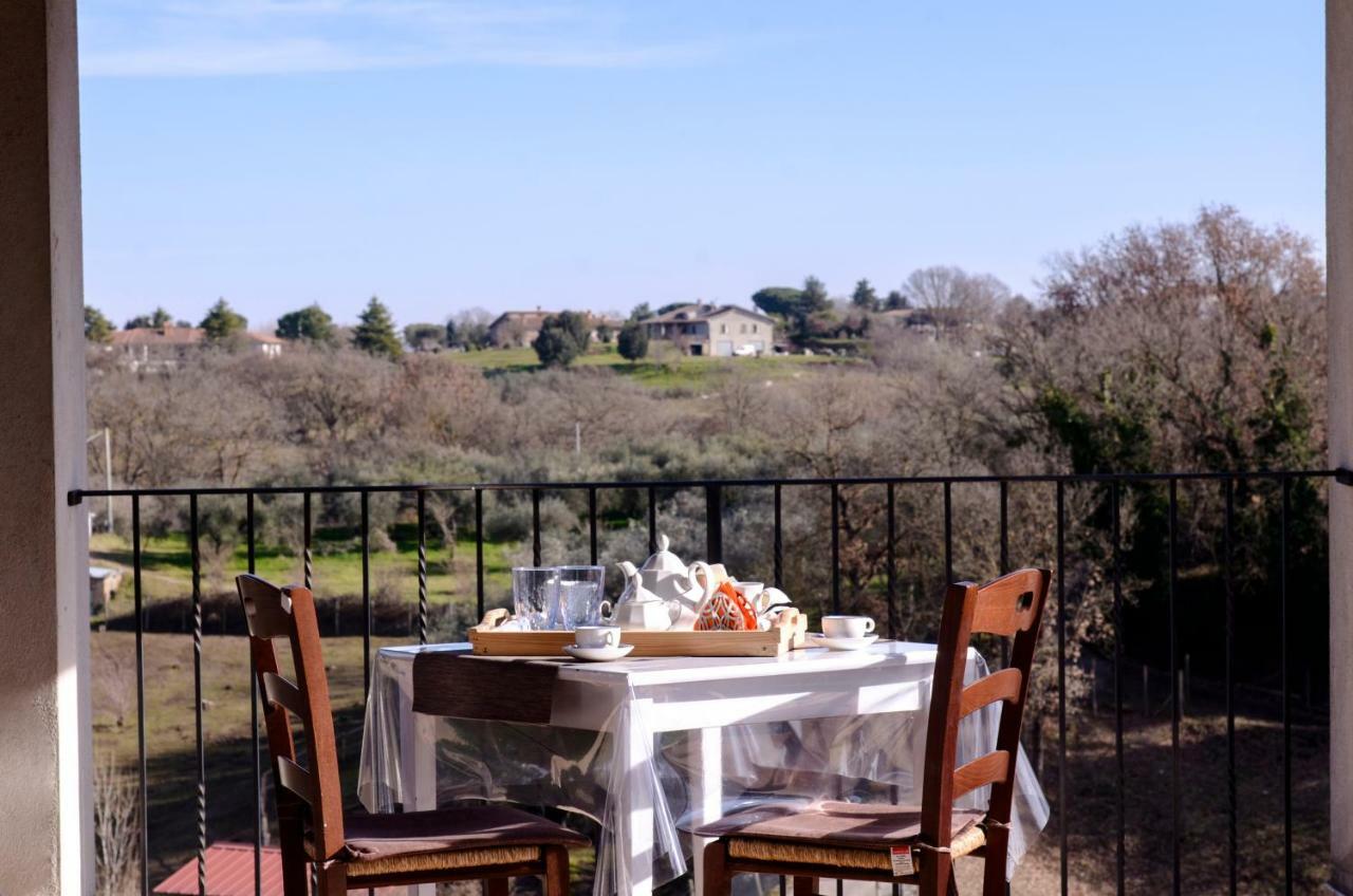 Villa Farfalla Bianca Vitorchiano Bagian luar foto
